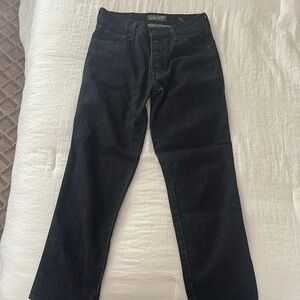 Lucky Brand Black Straight Leg Jeans
